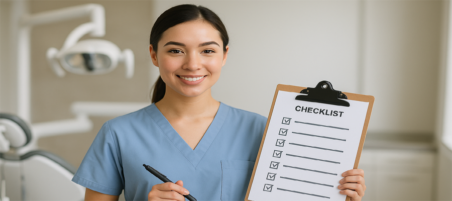 The Ultimate Checklist for Dental Practices Hiring a Trainee Dental Nurse